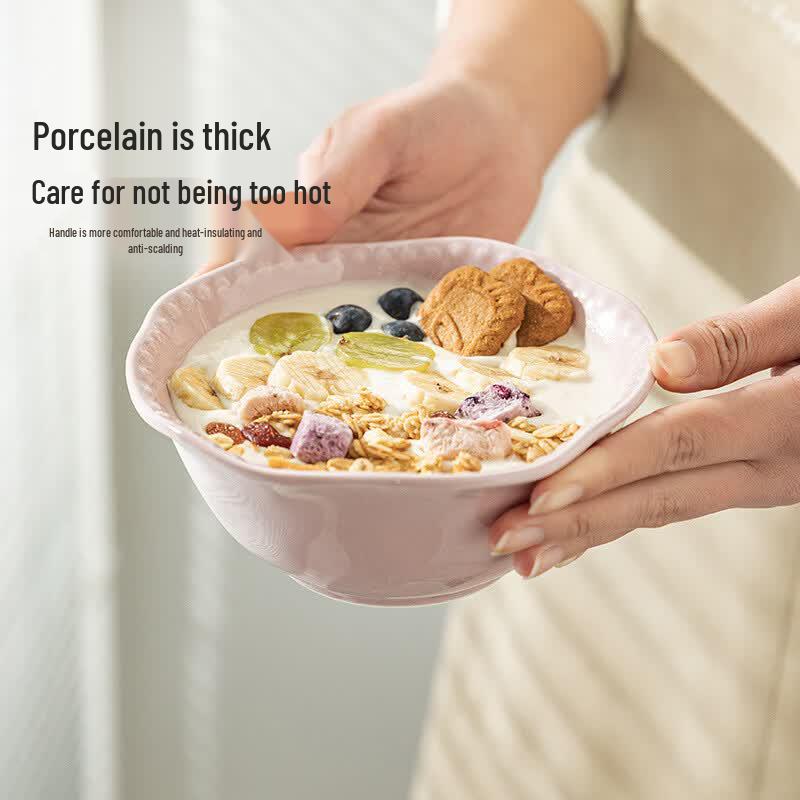 Deou Xingguang Ceramic Fruit Salad & Yogurt Bowl