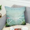H-Henry Art Pillow Case For Car Sofa Decorative Home Double-sided Print Plush Square Throw Pillow Cushion Cover