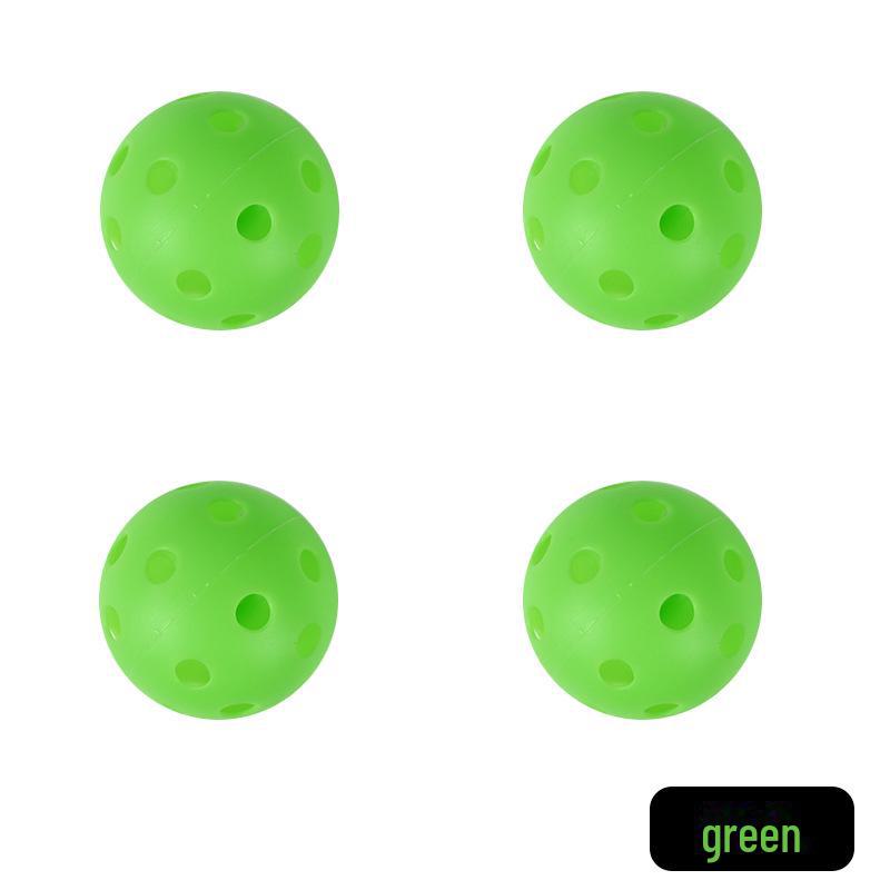 Dual Use 72mm Pickleball with 26 Holes for Indoor & Outdoor Practice
