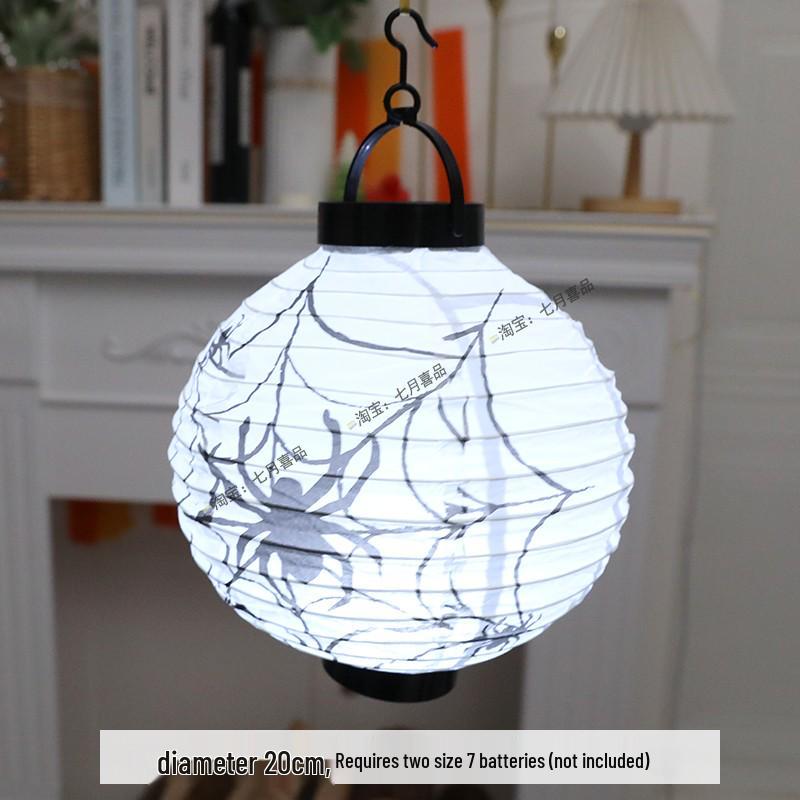 Zestaw zastawy stołowej na imprezę tematyczną Halloween: Obrus dyniowy, Talerzyki i kubki jednorazowe