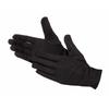 Work Gloves - AIMOONSA - Pack of 12 Pairs Size 8 - Reinforced 100% Cotton - Black - Latex-free, Food Safe