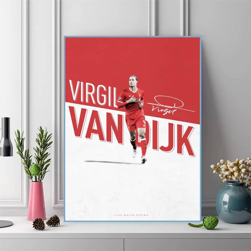 Van Dijk Shield 100% Round Full Drill 5D DIY Diamond Painting Embroidery Cross Stitch Rhinestone Décor