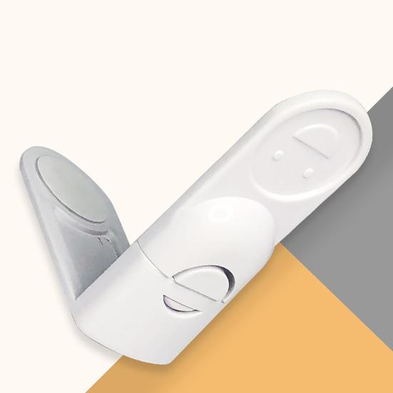 4Pcs Drawer Locks Universal Baby Protection Plastic Children Right Angle Safety Locks for Home