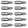 Pack Of 10 Antislip Impact Resistant 25mm Magnetic Screwdriver Bit For Wood Enhances Durability And Precise Home Repairs