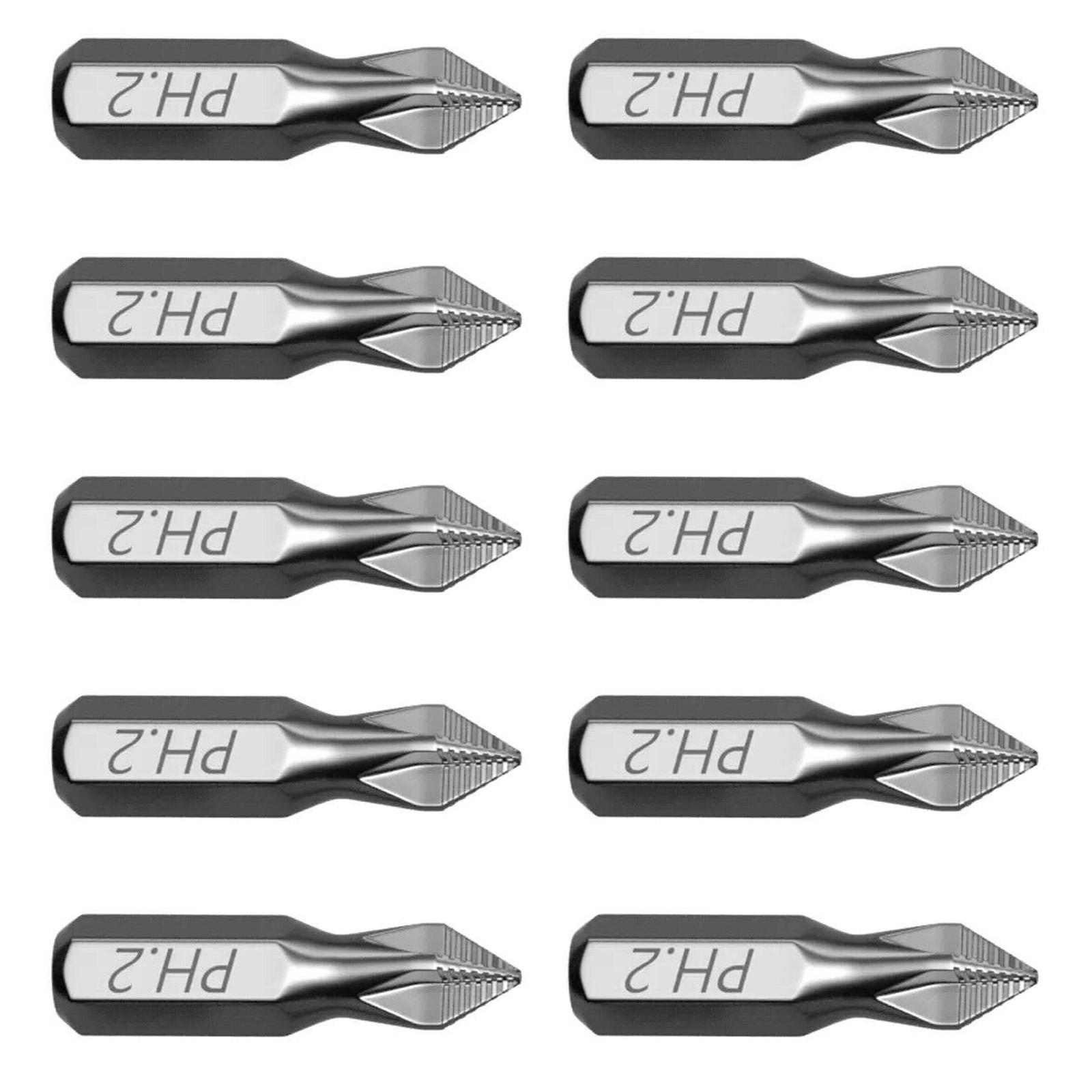 

Набор из 10 высокоточных 25-мм магнитных бит для различных электроинструментов для энтузиастов DIY, отличающихся противоскольжением и ударопрочностью.