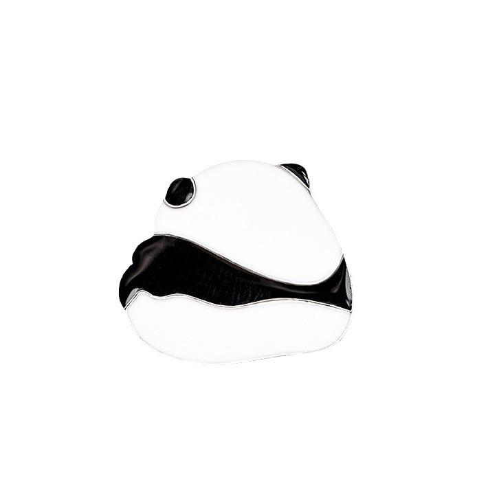 Chinese style panda brooch cute animal bag badge clothing bag accessories bamboo giant panda chain collar pin