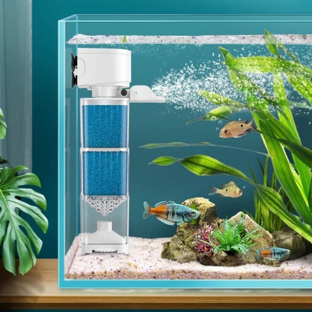 Mute Operation Fish Tank Submersible Filter Removable Filter Water Circulation Pump  Fish Tank