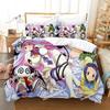 Anime Yami To LOVE Ru Bettwäscheset Bettbezug Bettset Steppdecke Kissenbezug Bettdecke King Queen Größe Jungen Erwachsene Heimtextilien
