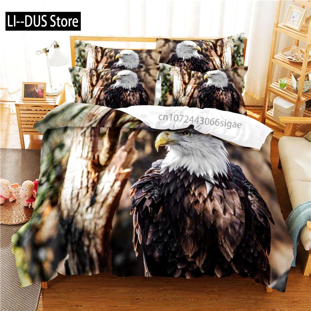 Comforter Eagle Bedding Set 3D Bedding Digital Printing Queen Size Bedding Set Fashion Design