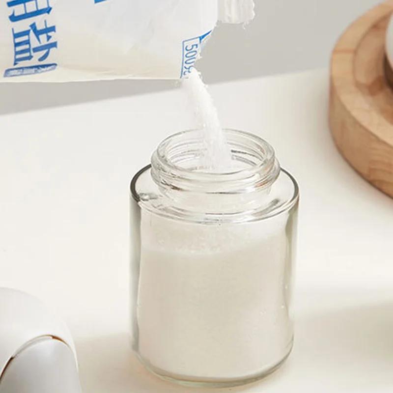 Salt Dispenser 0.5G Metering Sugar Shaker Jar Spice Organizer Salt Tank Sugar Bottle Kitchen Organizer and Storage Container