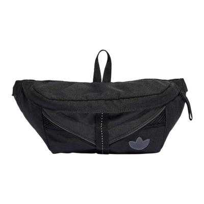 Originals Recycled Polyester Plain Weave Fabric Fanny Pack Regular Men's Black Adidas IM1137