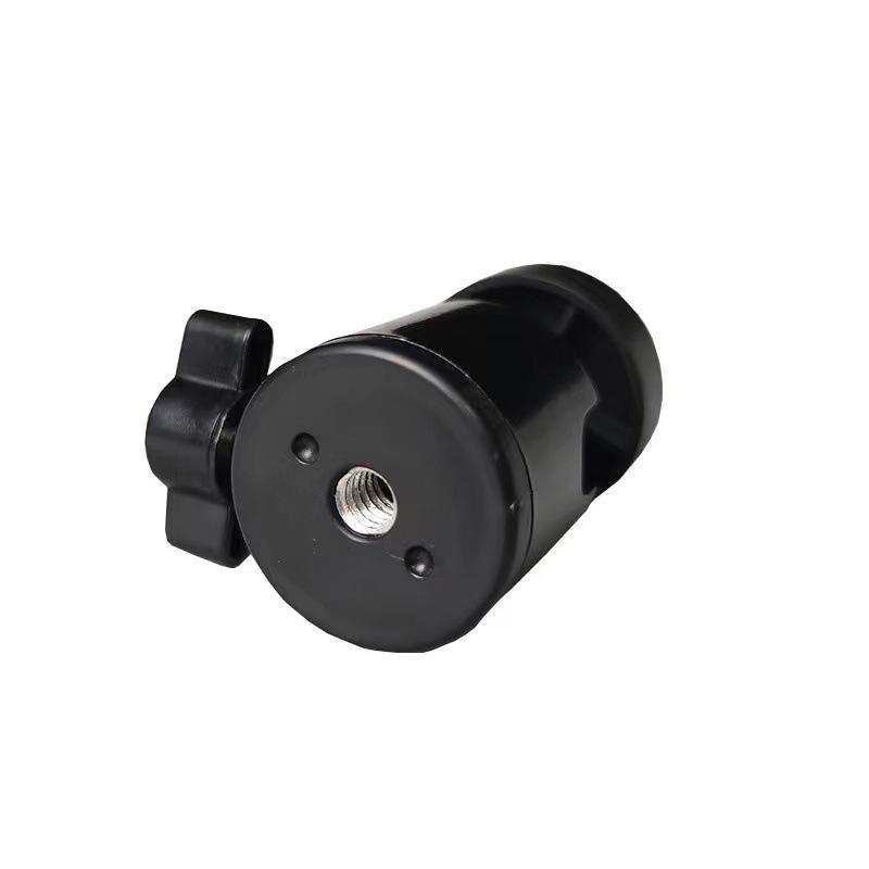 Q29 Universal 360° Metal Gimbal Tripod Head with 1/4 Bracket Adjustment
