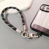 Popular Mobile Phone Lanyard Strong 8mm Nylon Rope Wrist Portable Keychain Bag Pendant Anti-loss Short