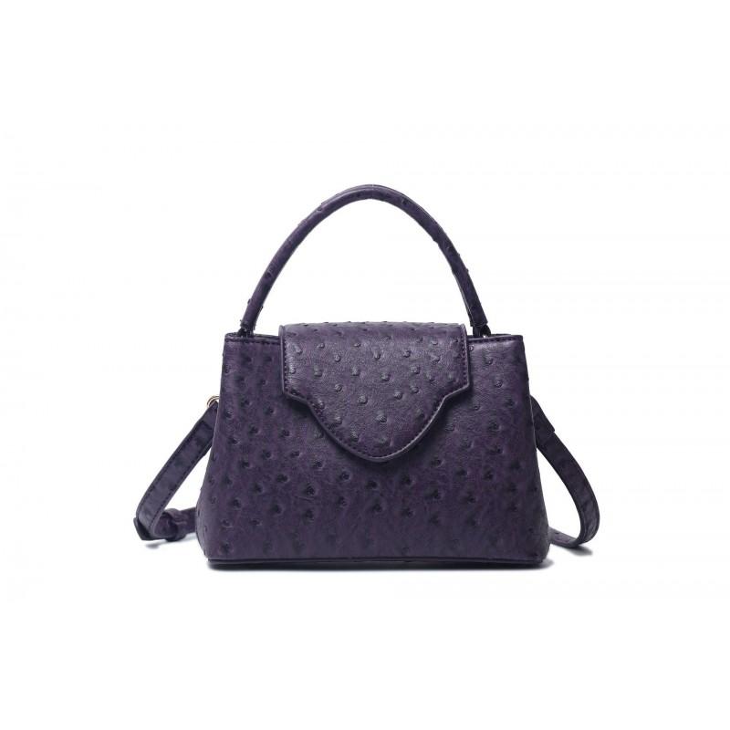 2026 Snake Ostrich Shoulder Crossbody Bag Small PU Leather Flap Women