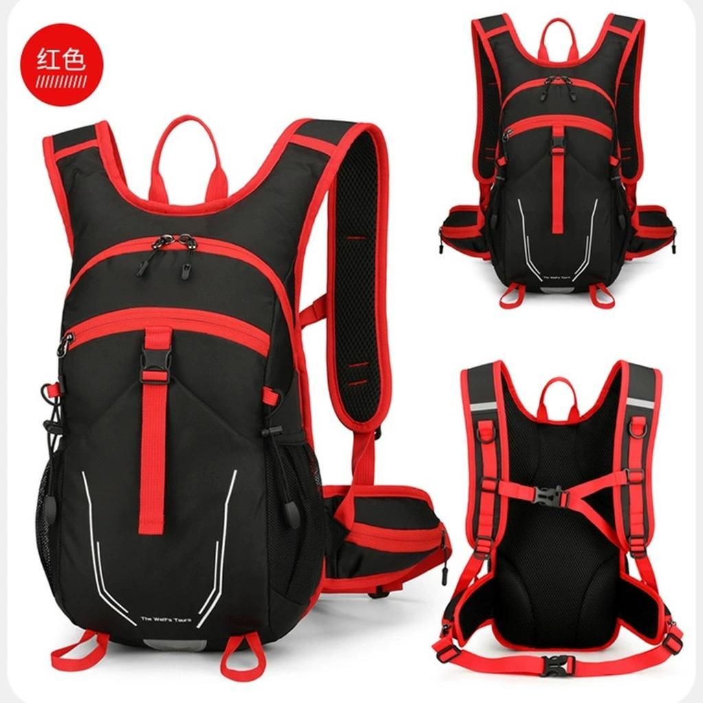 Outdoor Climbing Backpack Hydration Camping Hiking Running Cycling Bag Travel Sports   Training Trip Rucksack