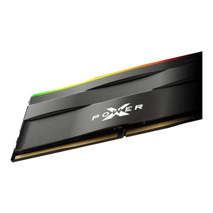 Mémoire RAM PC - Silicon Power - XPower Zenith RGB - 16Go - DDR4 3200MHz - DIMM CL16