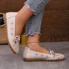 Women Loafers Comfortable Sneakers Femme Spring Autumn Casual Shoes Women Bowknot Hollow Shoes Ladies Zapatos De Mujer