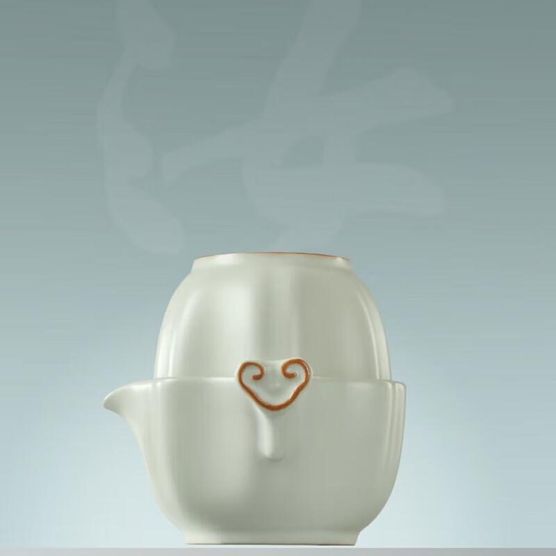 Gongli Forbidden City Ru Ware Ruyi Portable Tea Set