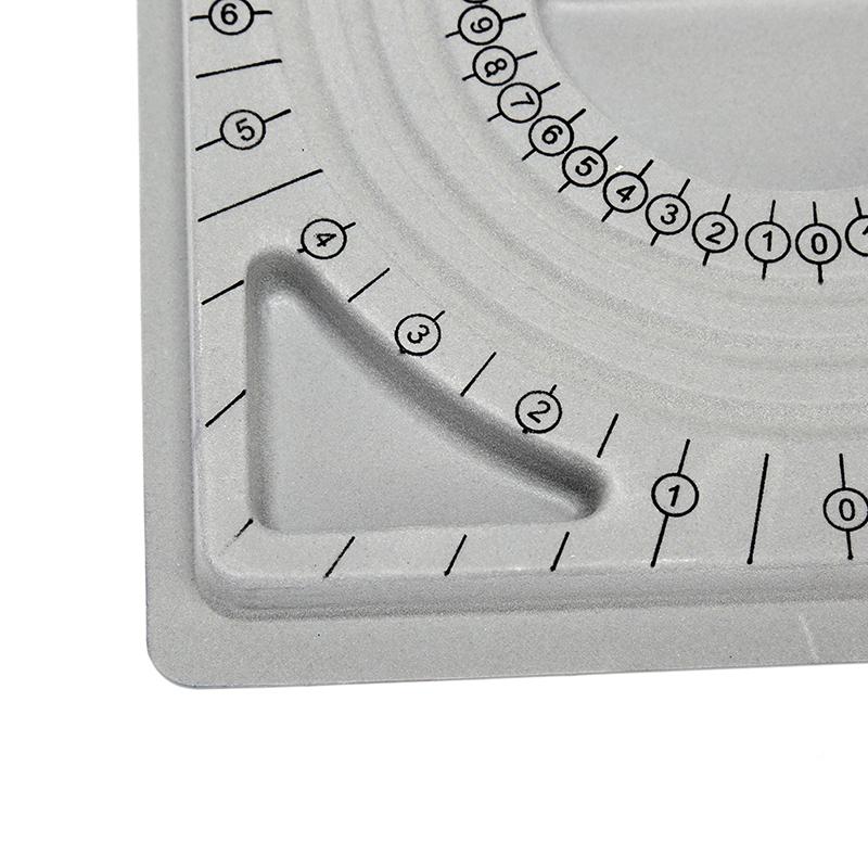 Flocked Bead Board Bracelet Beading Necklacejewelry Making Tray Craft Diy Tool