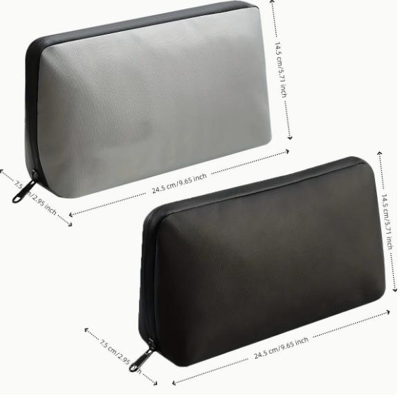 Tragbare Datenkabel-Aufbewahrungstasche Maus Kopfhörer Powerbank Digitales Zubehör Organizer-Tasche Geschäftsreise Make-up-Taschen