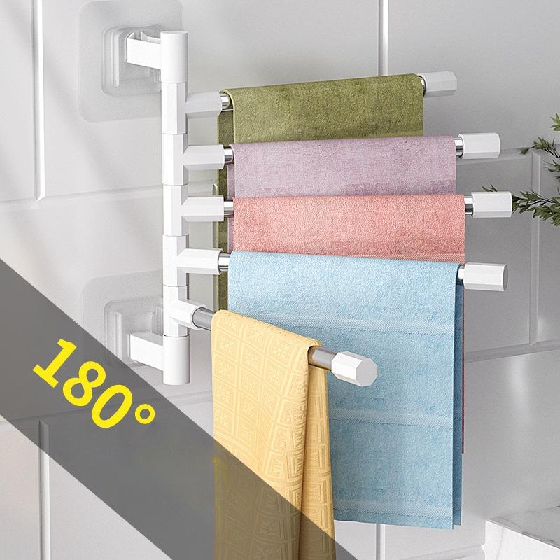 Suport pentru prosoape rezistent la rugină șină practic pentru cârlig de perete pentru baie