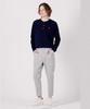 CUSTOMUS Men'S New Heart Embroidery Henley Neck Raglan Long Sleeve T-Shirt Cxs25Fkrt921 Nav