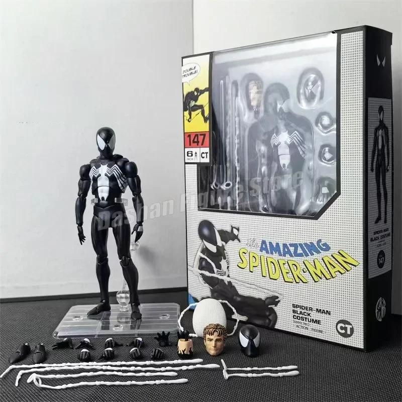 CT Toys Mafex 186 Scarlet Spider Action Figure Comic Wolverine Spiderman Figure Collection Shf The Amazing Spider-Man Model Toys