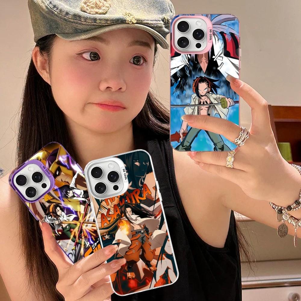 Anime Shaman King Handyhülle Für IPhone 16 15 14 13 12 11 Pro Max X XR XSMAX 8 7 Plus Matte Stoßfeste Rückseite