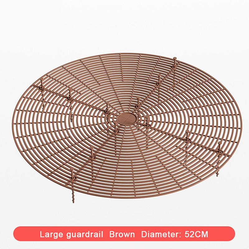 1PCS Plant Pot Soil Guard With Nails Plant Pot Grid Flower Pot Cover Baby Safety Mouse Garden Home Plant Protector Repel Cats