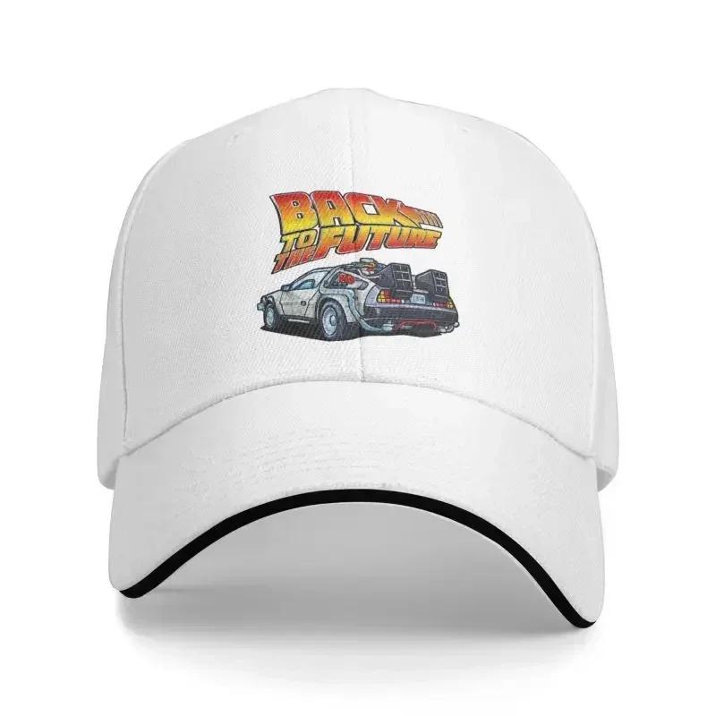 Custom Back To The Future Baseball Cap for Men Women Breathable Dad Hat Streetwear