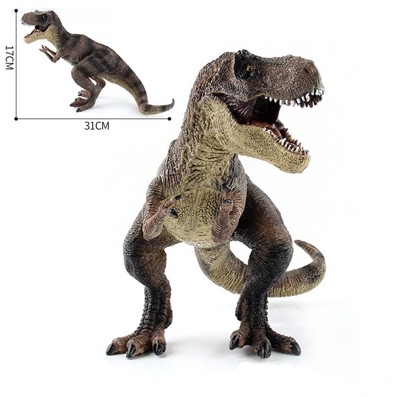 Prehistoric Jurassic Dinosaurs World Tyrannosaurus Styracosaurus Animal Figurines Large Model Action Boys Kid Toys Gift Children