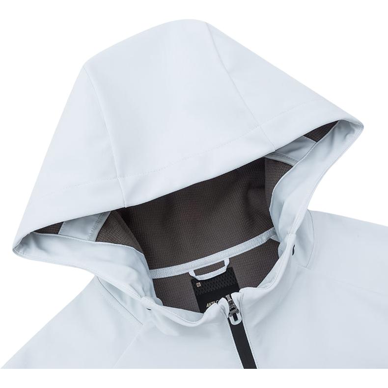 Anta Champion All-Weather Series Winter Olympic Flag Hooded Long Sleeve Jacket Men Jacket Pure-White 152350609-1