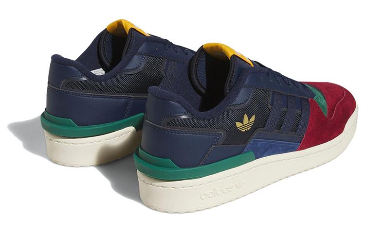 Adidas Forum Exhibit Low 2.0 'Navy Burgundy Green' HQ7116