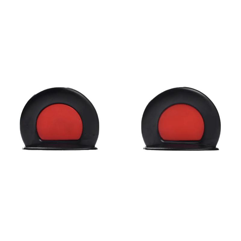 2Pcs Creative Cute Motorcycle Helmet Bear Ears Decor Universal Motorbike Bicycle Car Styling Decora Helmet Stickers Accessories