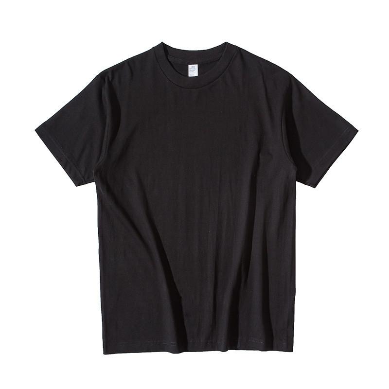 Tshirt With Round Neck Short Sleeve Cotton Thick Fabric For Men And Women