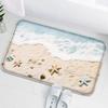 Turtle Bathroom Anti Slip Floor Mat Household Absorbent Foot Mat Mat Bathroom Small Carpet Soft and Comfortable Home Decorative