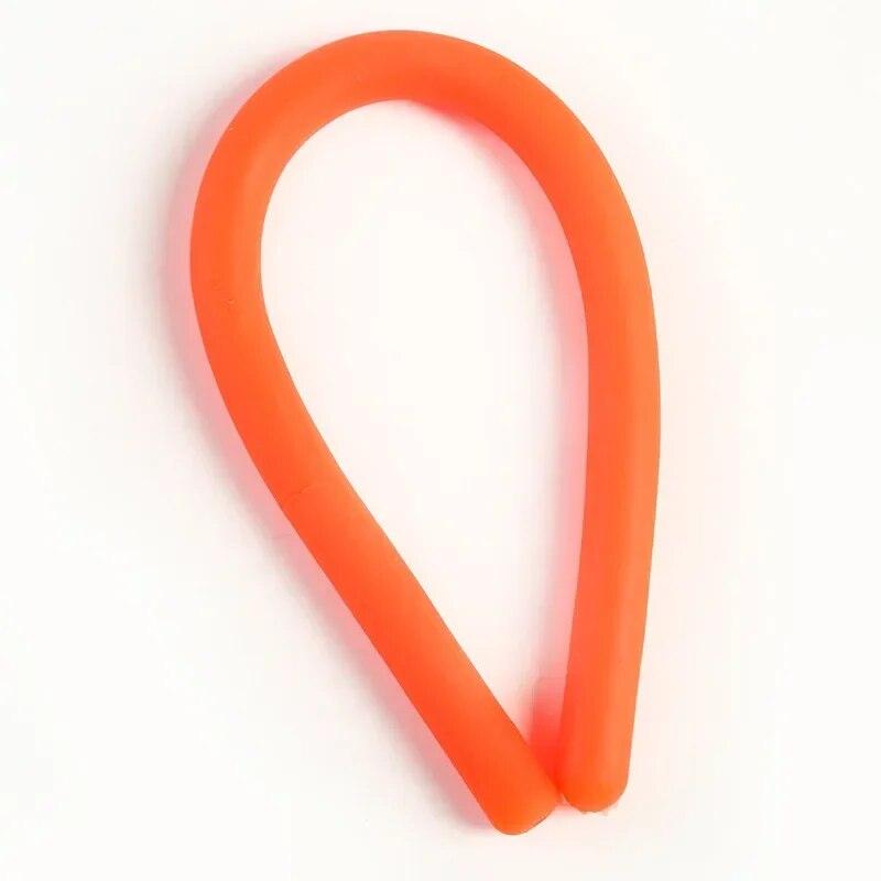 Fidget Toys Autism Vent Children Adult Decompression Toy Luminous Noodle Stretch String TPR Rope Anti Stress Toy String 28cm