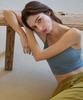 Debiweeo Dorothy Crop Top Devi-Ts0011-Pale Blue