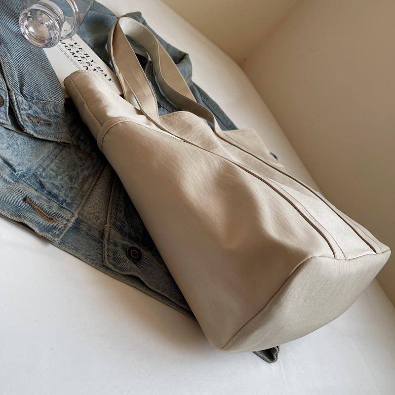 Duża pojemność płócienna torba typu tote torba damska na ramię