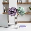 Handmade Artificial Hydrangea Flower Hydrangea Macrophylla Fake Flower  Mother's Day Gift