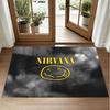 Nirvana Design Crystal Velvet Rug Soft Decorative Mat for Bedroom Entrance