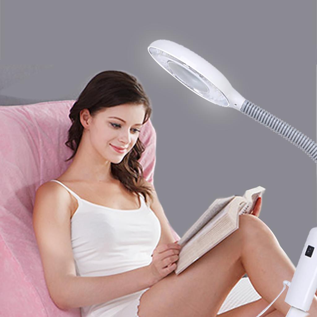 Professional Facial Steamer 3X Magnifying Lamp Machine Spa Salon Beauty Skin Care Equipment US 110V