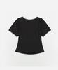 Eobdeulaepeuteu Dot Star Ringer Slim T-Shirts [Black]