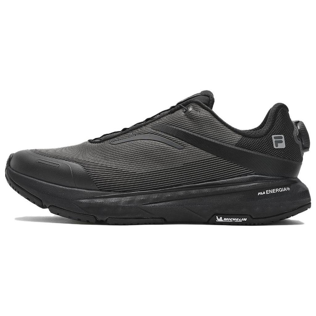 Fila Boa Energy 2 Versatile Comfortable Breathable Fabric Low-Top Casual Training Fitness City Commuting Running Shoes Men Sneaker Black A12M411117FBB