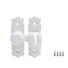 Anti-theft Door Hasp 90 180 Degree Door Bolts Sturdy Door Buckle  Kitchen Bedroom Bathroom