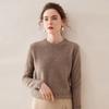 2025 Women's Autumn/Winter Cashmere Round Neck Double-Ply Thick Sweater - Loose, Versatile, Knit Base Layer