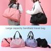 Travelling Bag Solid Color Replacement Telescopic Large Capacity Single Shoulder Lifting Handle Fitness Yoga Bags Pouch