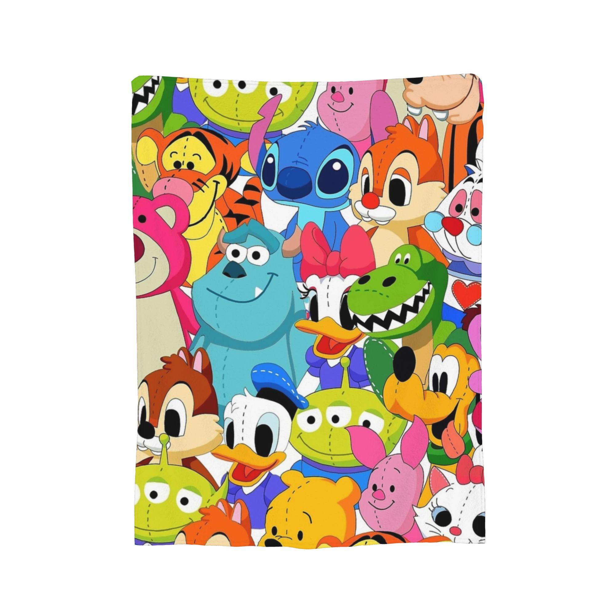 

James P. Sullivan Monsters Inc Blanket Flannel Throw Blankets Summer Air Conditioning Decoration Lightweight Bedsprea, 75x90cm