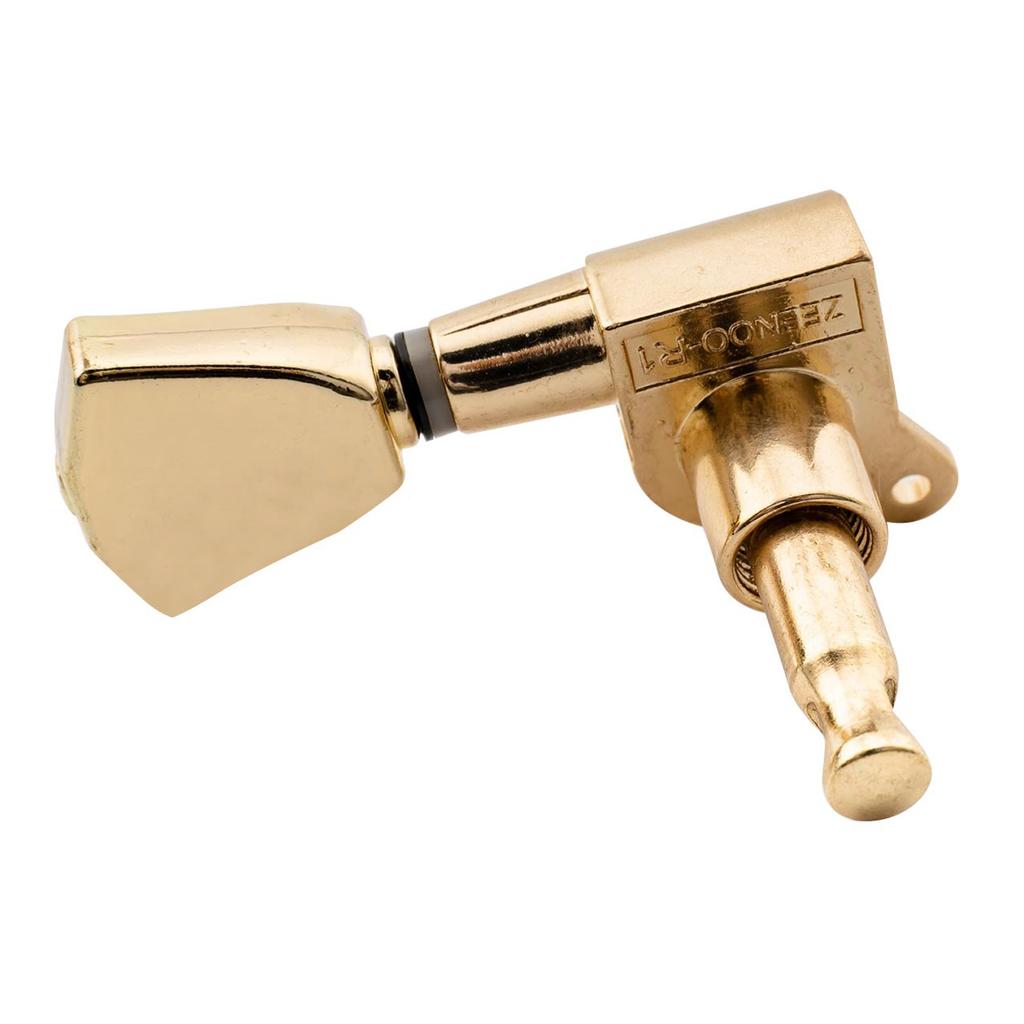 Musiclily Pro 6-Saiten Stratocaster/Telecaster Gitarrenmechaniken mit goldenen Keystone-Knöpfen