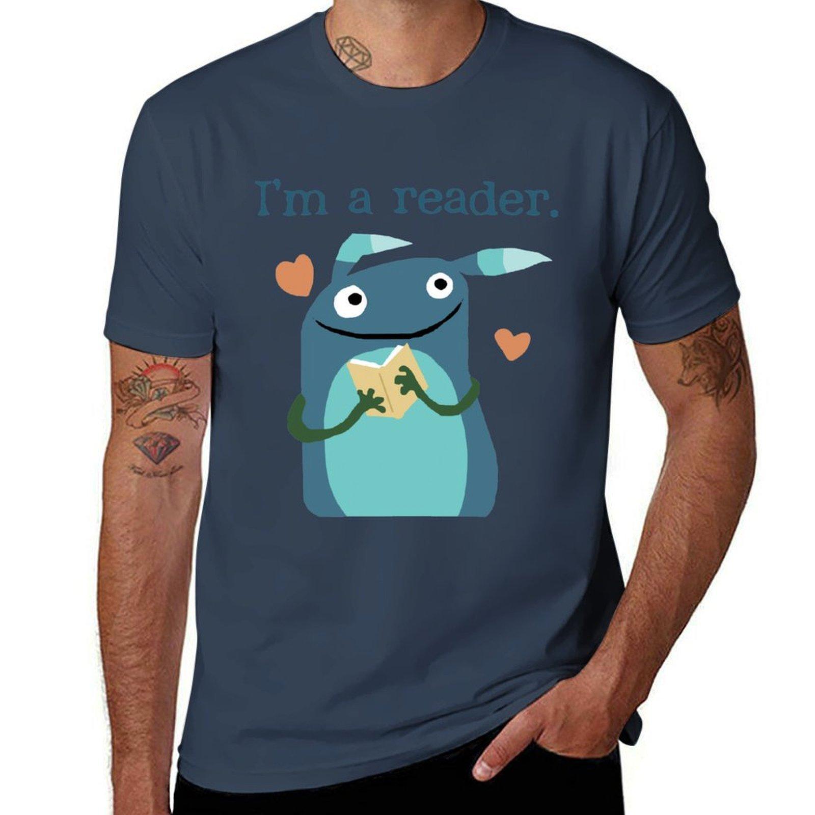Reader TShirt Soft Durable Cotton TShirt S